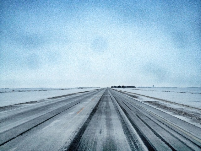 Ice road trekking (aka highway 2)