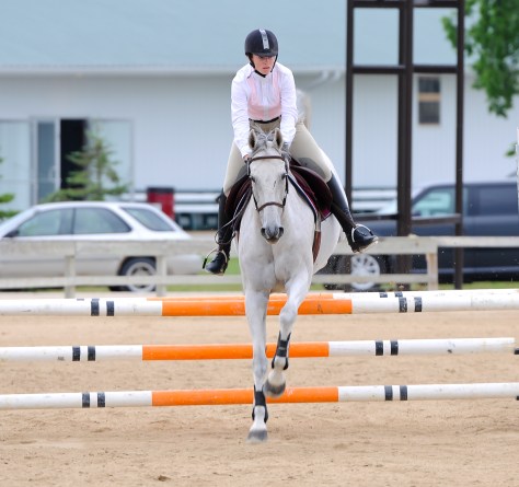 A brilliant shot by Steve Carmichael right before a trouble spot... 