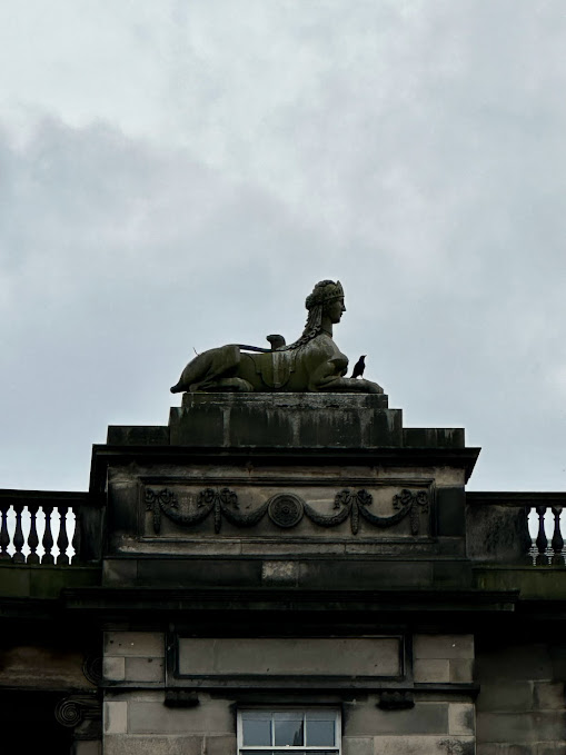 On the backs of dragons: Scotland Reflections 1, Edinburgh